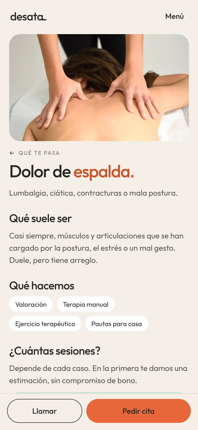 Ficha del dolor de espalda